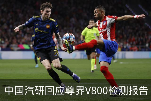 中国汽研回应尊界V800检测报告